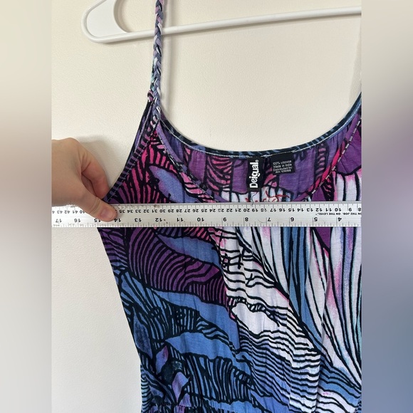 Desigual Women's Sahara Woman Knitted Dress Straps Small - Picture 4 of 7